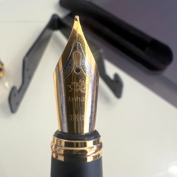 Jinhao X450 with Gold Trim and 18K Gold Nib! - Picture 7 of 12
